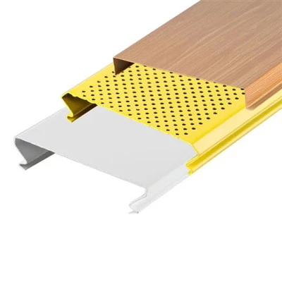 Soffitto lineare in alluminio C Strip