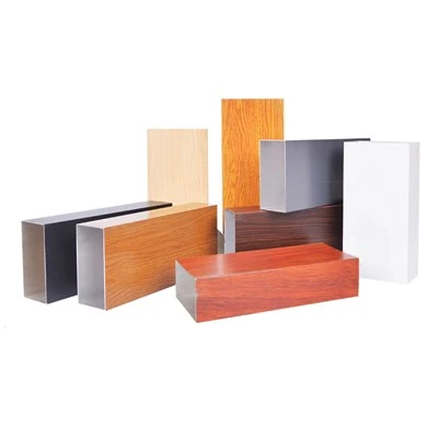 Pannello per facciate continue moderno in alluminio|Materiale decorativo a doghe 3D